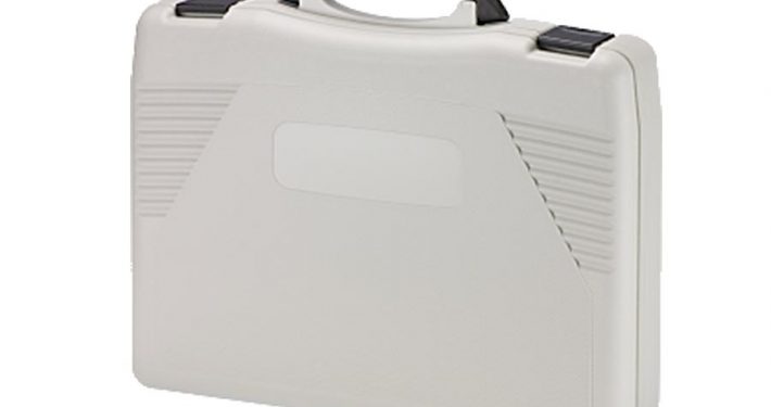 Quantum Doppelwandiger Kunststoffkoffer Grau